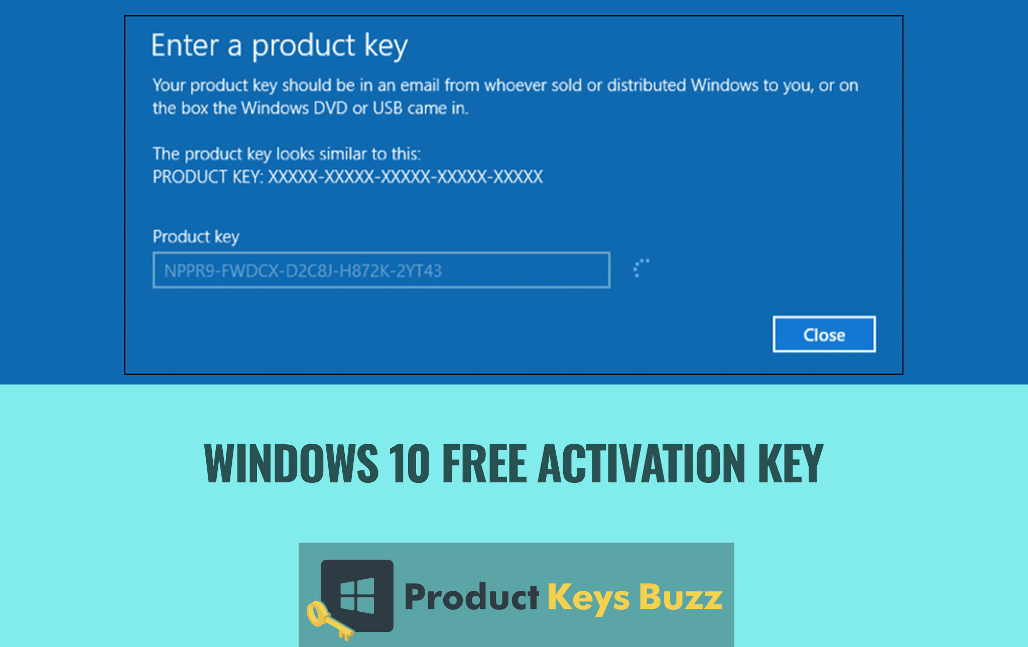 windows activation key free